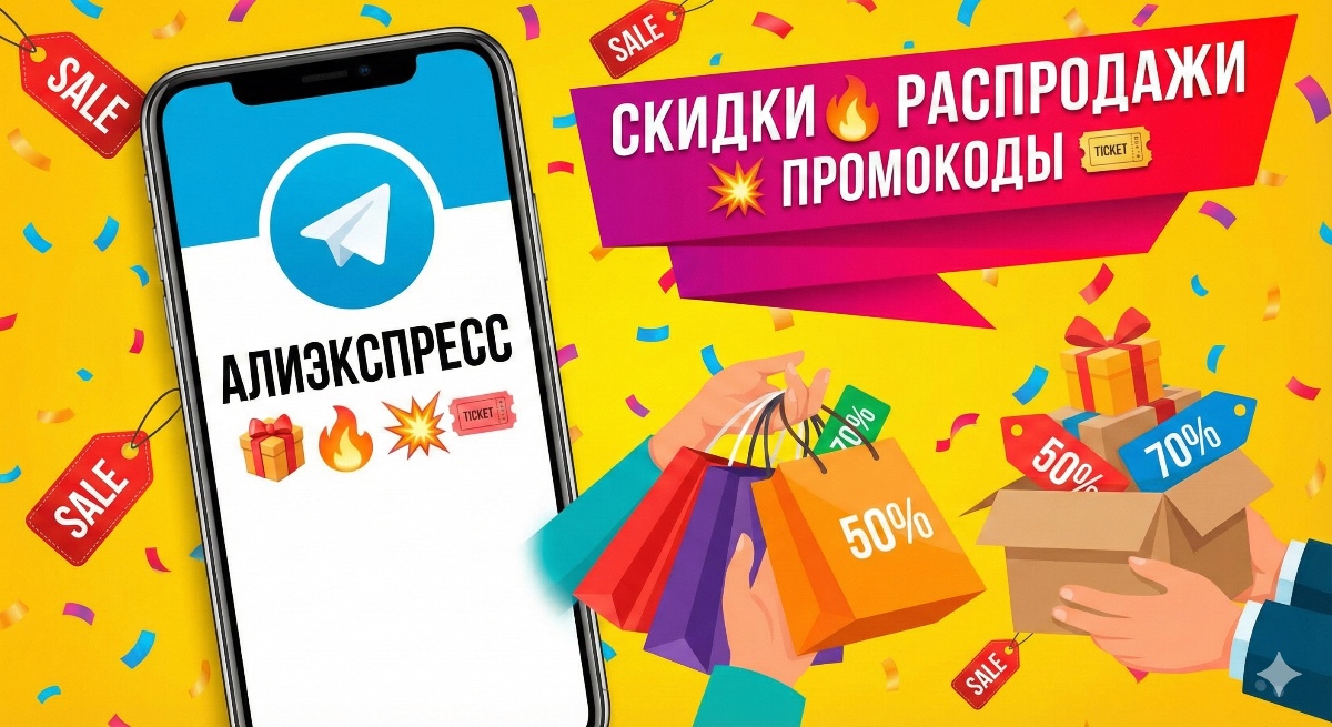 Телеграм Алиэкспресс Скидки Распродажи Промокоды